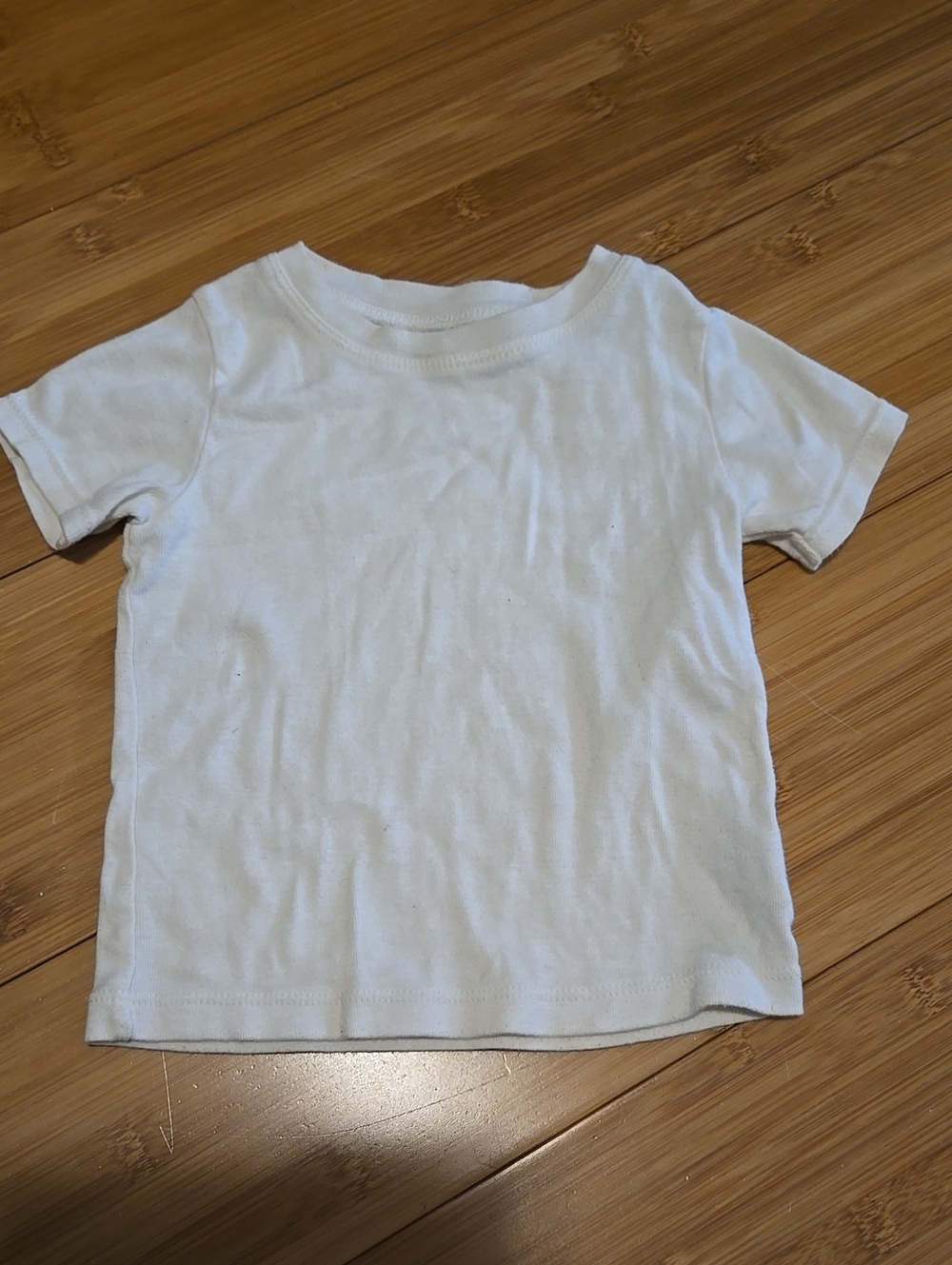 Burt's Bees Baby White Short-Sleeve Tee - 18m